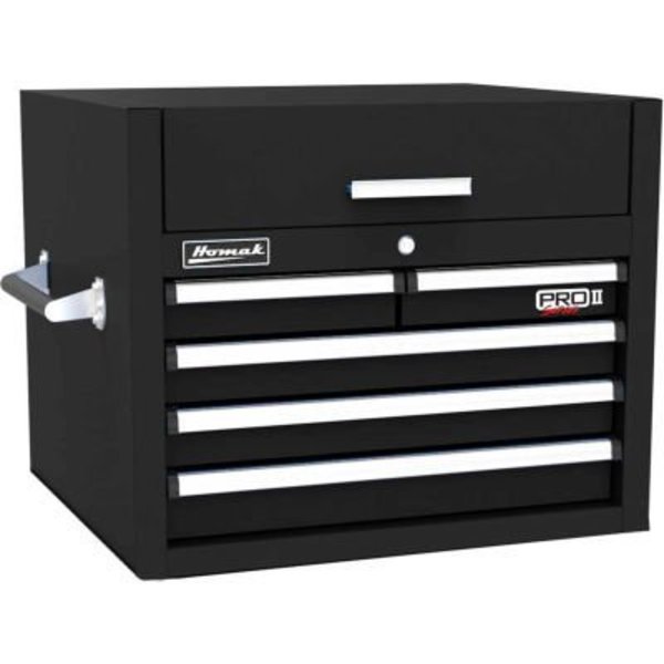 Homak Tool Chest, 5 Drawer, Black BK02027052